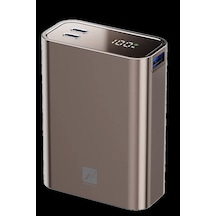 Pw501 20.000 Mah Dijital Göstergeli 2 Adet 45w Type-c Ve 22.5w Usb Çıkışlı Şarj Pd Hızlı Şarj Powerbank - Titanyum Çok Renkli