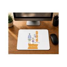 Hero Baba&kız Baskılı Mousepad - Babaya Hediye Bilgisayar Altlığı