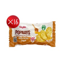 Yayla Popnays Bal Ve Hardal Çeşnili Mısır Ve Pirinç Patlağı 68 G X16