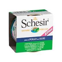 Schesir Tavuklu Aloe Veralı Konserve Yavru Kedi Maması 85 G