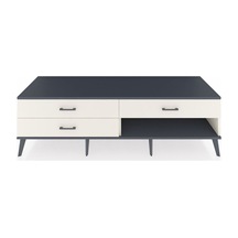 Kronos Tv Ünitesi 3 Çekmeceli 176x59x51 Aytaşı-antrasit/aytaşı Antrasıt/aytası
