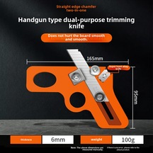 Monyee Ahşap İşleri İçin El Tipi Yuvarlak Köşe Oyma Aleti - Ekosistem Ve Boyasız Tahta Kenar Düzeltici Tabanca Tipi Çift Kullanım