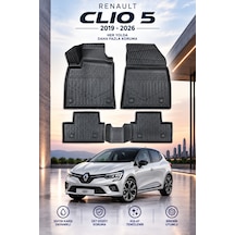 Renault Clio 5 2019+ Aracınıza Özel Üretim Havuzlu Paspas Takımı A+ -mod-