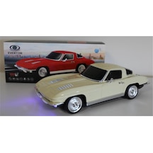 Everton Rt-1956 Bej Arabalı Bluetooth Fm-usb-tf-aux Şarjlı Nostaljik Radyo