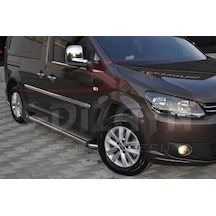 S-Dizayn Vw Caddy Maxi Krom Yan Kapı Çıtası 4 Prç   2007-2010