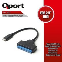 Qport Q-Tu3 Type-C To Sata Çevirici Dönüştürücü (495825851)