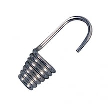 Bagaj Lastiği Yaylı Kanca Spiral Galvaniz Lastik Ucu Kancası 10'lu Paket 10 Adet