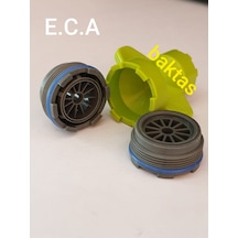 Eca Myra Banyo ve Ankastre Banyo Bataryası Gizli Perlaör Siyah