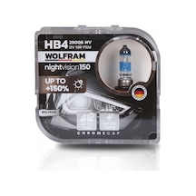 Hb4 Ampül Nv +%150 Fazla Işık Ve %20 Beyaz Işık 12v 51w - Wolfram 29006 Nv