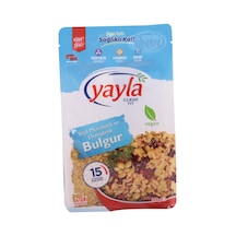 Yayla Gurme Fit Yeşil Mercimek Domates Bulgur 360 G - 8 Adet Tarı