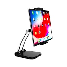 Ankatek Ve Tutucu Telefon Tablet Stand Siyah Q010 Masaüstü Ayarlanabilir Ally Sd