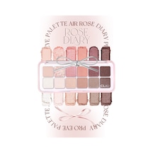 Hafif Dokulu Yoğun Renklere Sahip Göz Farı Paleti Clıo Pro Eye Palette Air 101 Rose Diary 10913719