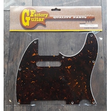 Domo Tep-1Tor-B Tortoise Shell 8 Delikli Telecaster Pickguard