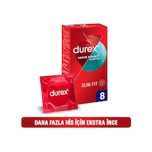 Durex Yakın Hisset Slim Fit 8'li
