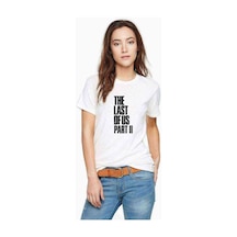 The Last Of Us Part 2 Baskılı Beyaz Kadın Tshirt (534287407)