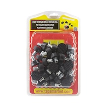 Çap 25X30X13 M8X15 Elastomer Ayak ve Minifix