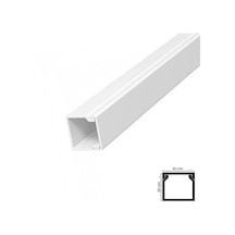 Kablo Kanalı 40x25 Mm 2 Metre Yapışkan Bantlı 4 Adet Belirtilmemiş