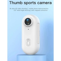 1080p Mini Aksiyon Kamerası Hd Spor Kamerası, Dijital Görüntü Sabitleme, Otomatik Pozlama Beyaz