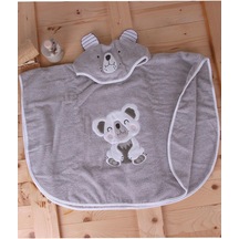 Baveno Pamuk Yuvarlak Koala Çocuk Banyo&Plaj Panço Havlu