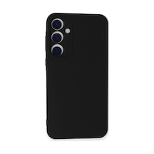 Samsung Galaxy Uyumlu - A35 5g Kılıf Nano İçi Kadife Silikon - Siyah