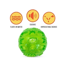 Hyper Pet Dura Squeaks Dayanıklı Köpek Oyun Topu 8,9x8,9x8,9 Cm 261-50006.01