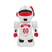 Robot Çarp Dön Sesli Işıklı 15 Fonksiyonlu Robot 25 Cm