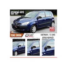 Hyundai Getz Batman Yarasa Ayna Kapağı Piano Black / 2002 - 2011