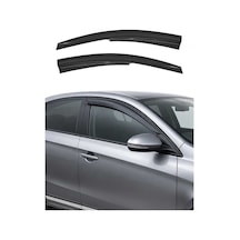 Opel Combo 2019-2024 Arası Uyumlu Araca Özel Sport Style Akrilik Cam Rüzgarlığı Koyu Duman 2 Parça