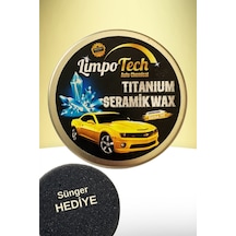 Limpotech Tıtanıum Seramik Wax 150ml Krem Cila Boya Koruma Sünger Hediyeli