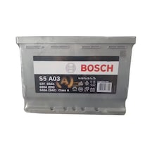0092s5a030 - S5 60 Ah Agm - 680m. Akım A En / 60ah - Bosch