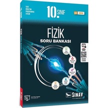 10.Sınıf Fizik Soru Bankası- Sınav Dergisi Yayınları