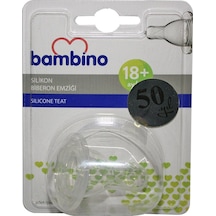 Bambino Silikon Biberon Emziği No:3