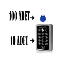 Sonex 10 Adet Rfid Şifreli Kapı Kilidi + 100 Adet Proximity Anahtar