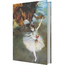 Deffter Art Of World Edgar Degas The Star Sert Kapak Çizgisiz Standart