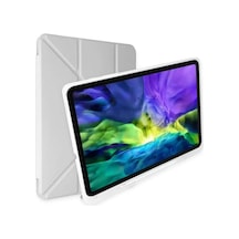 İpad 2025 10.9 10.nesil A16 Kılıf Kalemlikli Mars Tablet Kılıfı - Gri Diğer