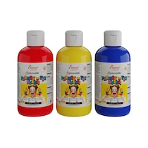 Kırmızı-mavi-sarı Parmak Boyası 3'lü Set 3x250gr
