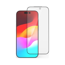 Ekran Koruyucu Cam Apple iPhone Uyumlu 17 Pro 3d Tam Kaplama Parmak İzi Bırakmaz Temperli Cam Şeffaf