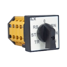 İl-xp4-f07-010 7 Faz 10 Amper 7x10a Voltmetre Komütatörü Pako Şalter