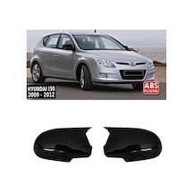 Hyundai İ30 Sinyalsiz Batman Yarasa Ayna Kapağı Piona Black Abs 2009-2012