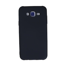 Samsung Galaxy  Uyumlu,  J7 Kılıf Nano İçi Kadife Silikon - Lacivert