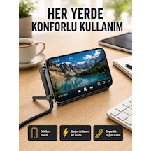 240w Type-c To Type-c Katlanabilir Standlı Hızlı Şarj Kablosu