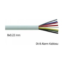 Dt 8 Diafon Kablosu - 25 Metre