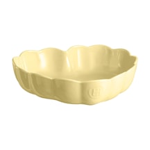 Emile Henry Madeleine Fırın Kabı Kalp 6,5 X 24,5 X 26,5 Cm Tereyağı Sarısı/vanille Diğer