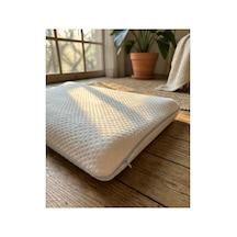 Tencel Yastık Kılıfı Pamuk Saten Nefes Alabilen Visco Yastık Kılıfı 40x60 Beyaz