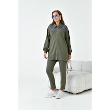 FTZ Women Ftz Kadın İki İp Taş Detya Takım Haki 30938 Haki