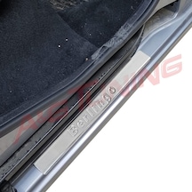 Citroen Berlingo Krom Kapı Eşiği 2008 ve Üzeri Paslanmaz Çelik N11.8086