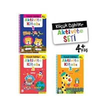 Küçük Dahiler Aktivite Seti 4+ Yaş 3 Kitap Takım Okul Öncesi