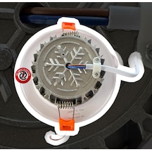 Csr Tek Spot 3 Renk 7 Watt Armatür 220V Krom