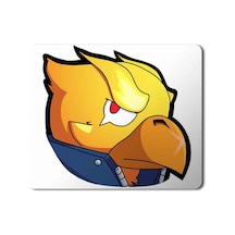 Brawl Stars Crow Yüz Baskılı Mouse Pad Mousepad Baskılı Mousepad Mouse Pad