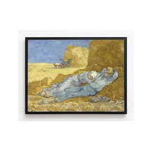 Van Gogh Van Gogh Öğle Uykusu Çerçevesiz Poster 21x30 Cm A4 Tablo Van Gogh Post Empresyonizm